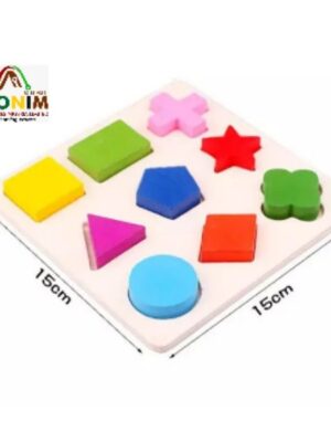 Small Wooden Geometric Shape