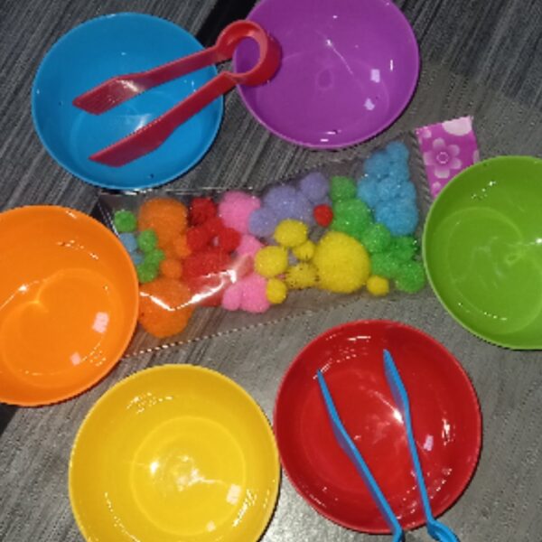 Rainbow Counting Bowl